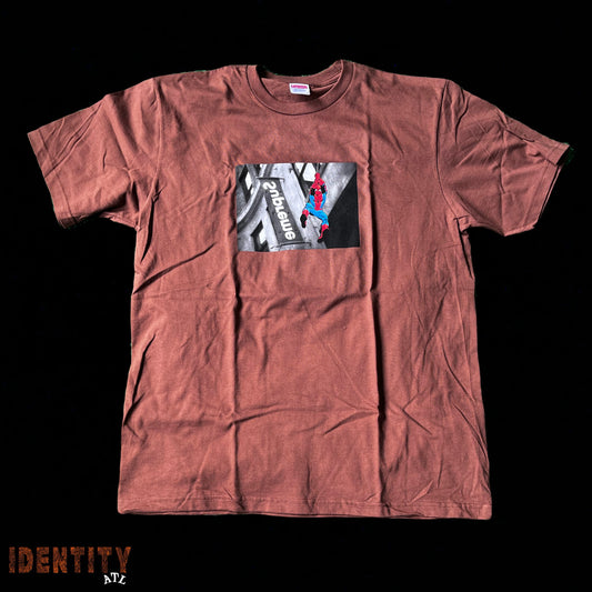 Supreme Spider-Man Tee Brown