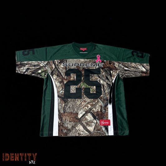 Supreme Breast Cancer Awareness Football Jersey Green