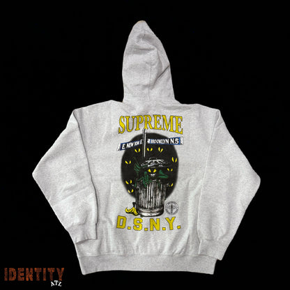 Supreme DSNY ZIP UP GREY