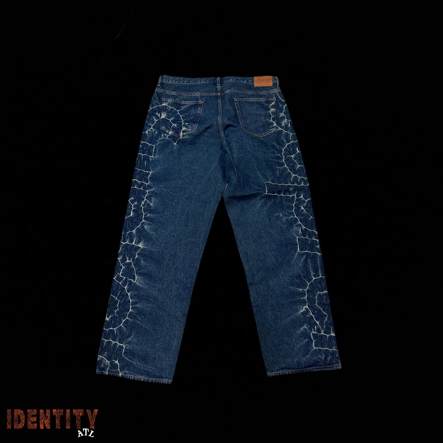 Supreme Shibori Loose Fit Jean Rigid Indigo