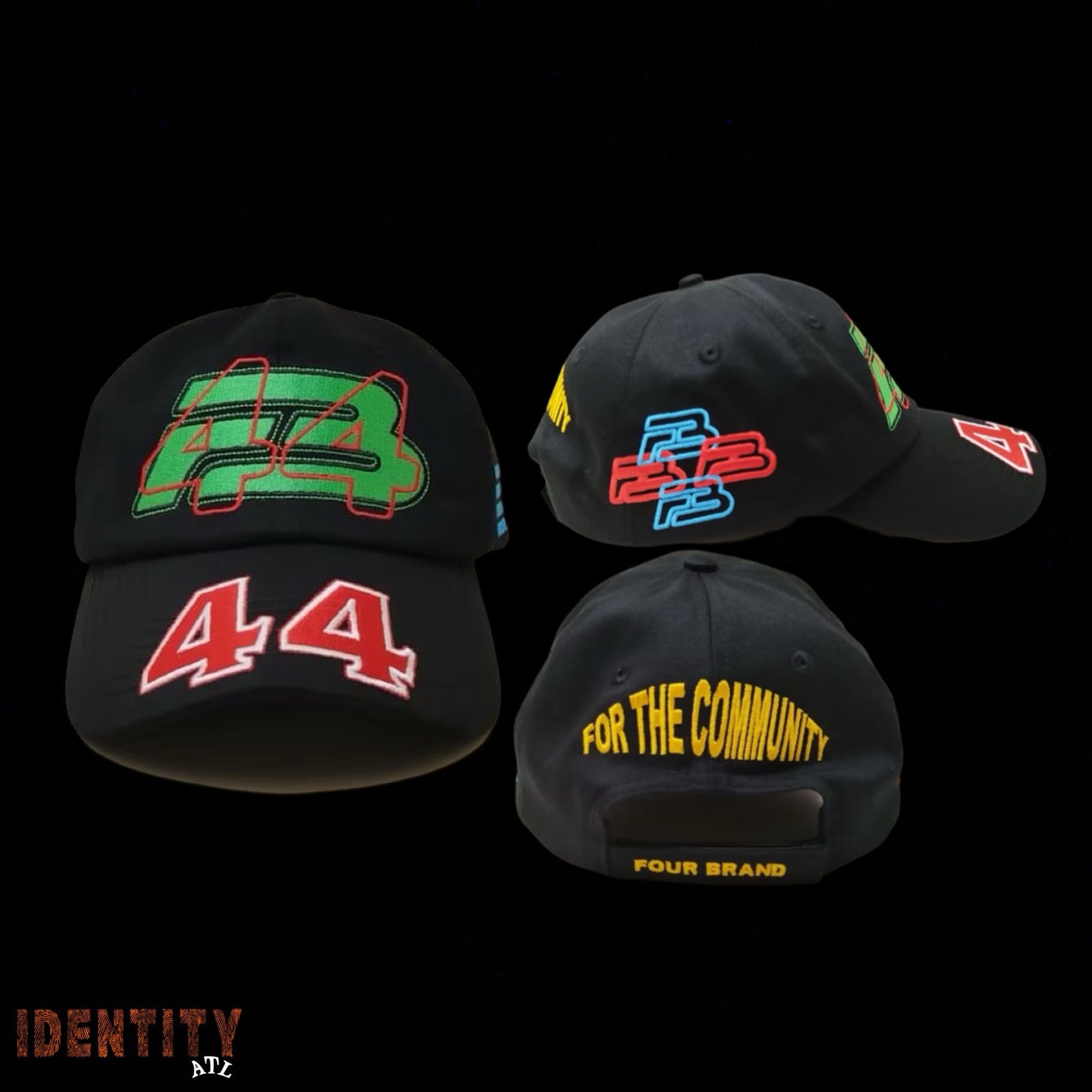 Four Brand Company Multilogo Race Cap