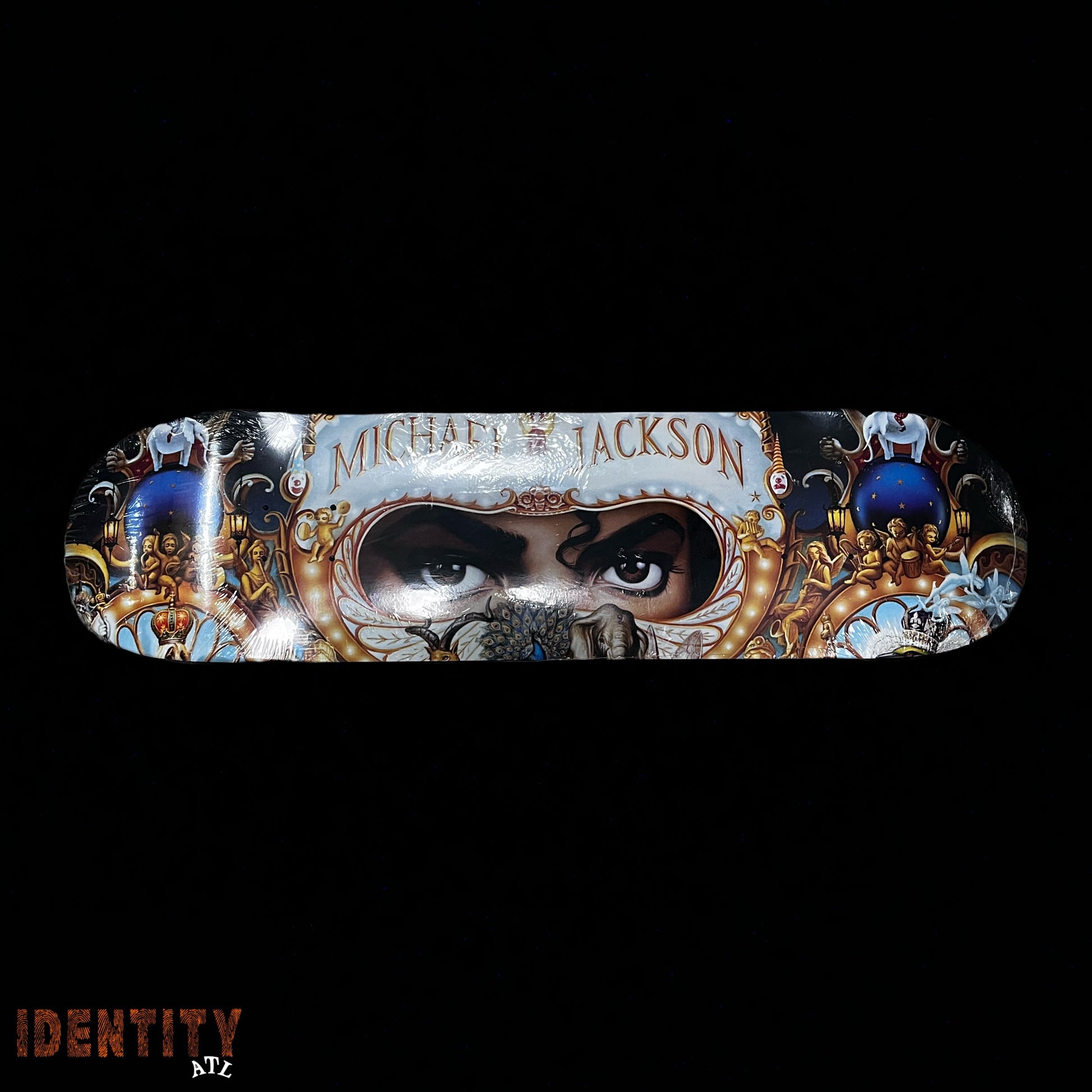 Supreme Michael Jackson Dangerous Skateboard Deck Multicolor