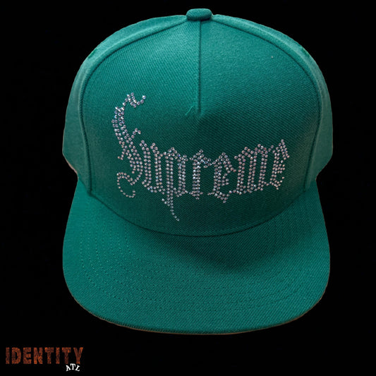 Rhinestone 5-Panel Green