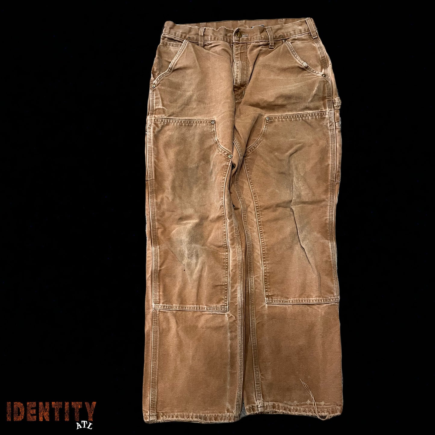 Vintage Brown Carhartt Double Knee Pants