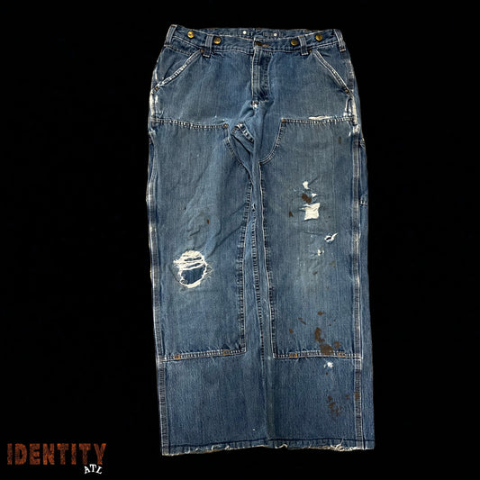 Vintage Carhartt Blue Double Knee Pants
