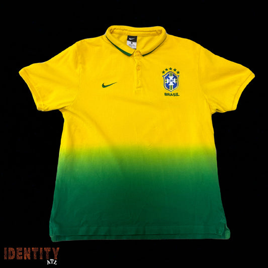 Vintage Nike Brasil Polo