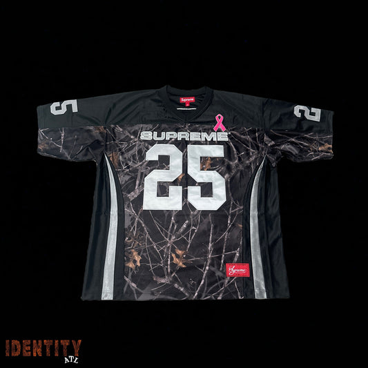 Supreme Breast Cancer Awareness Football Jersey Black