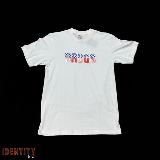 Supreme Drugs Tee White