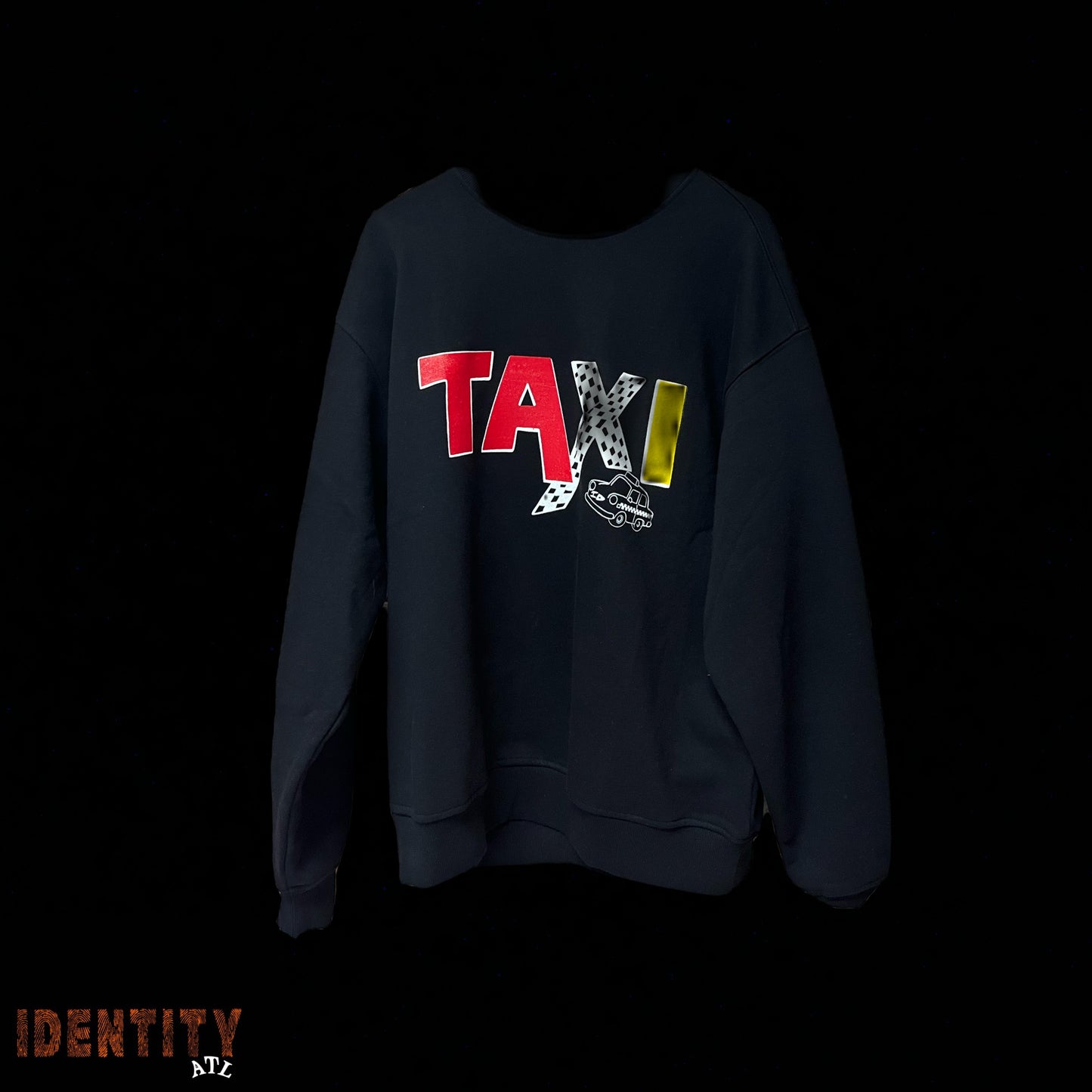 EURO TAXI CREWNECK BLACK