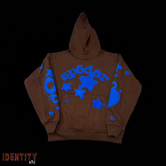 Sp5der Beluga Hoodie Brown