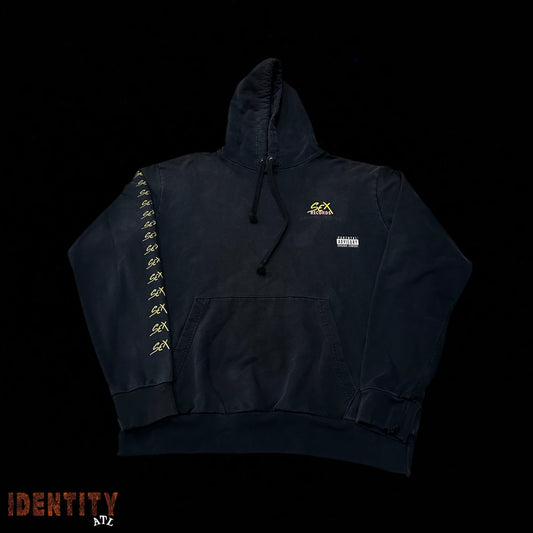 Chrome Hearts Sex Records Hoodie Black