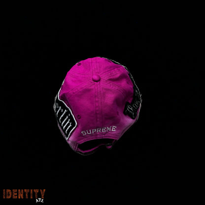 Supreme City Patches 6-Panel Hat Pink
