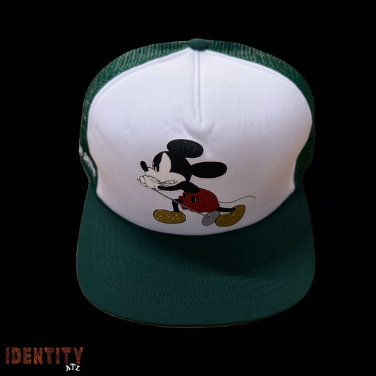 Supreme Number (N)ine Mickey Mesh Back 5-Panel Green
