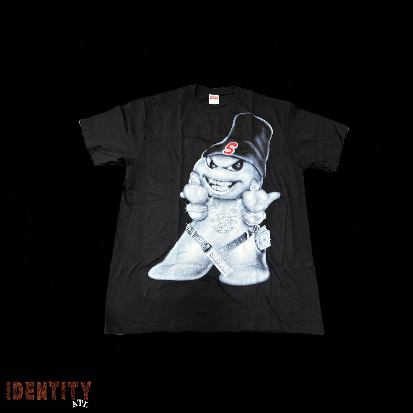 Supreme Snowman Tee Black