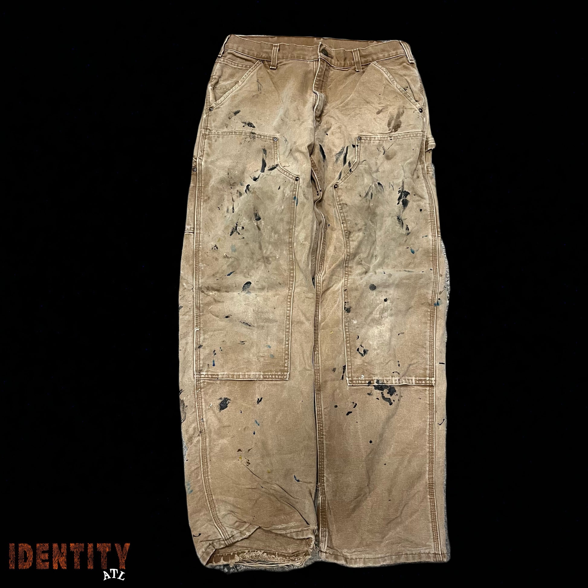 Vintage Painted Carhartt Double Knee Pants