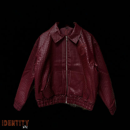 Certified Leather Jacket Burgundy