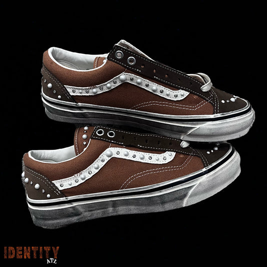 Vans LX Old Skool 36 Pearlized Pack Vintage Cocoa Brown