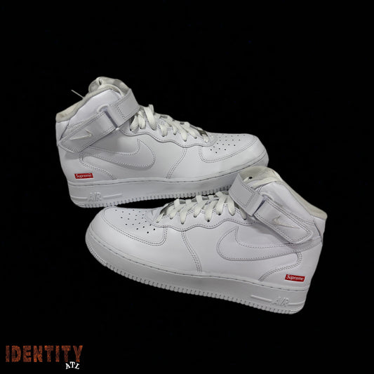 Nike Air Force 1 Mid Supreme White