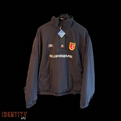 Supreme Umbro Reversible Faux Fur Pullover Black
