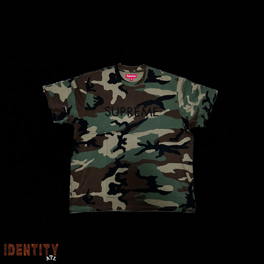 Supreme Capital S/S Top Woodland Camo
