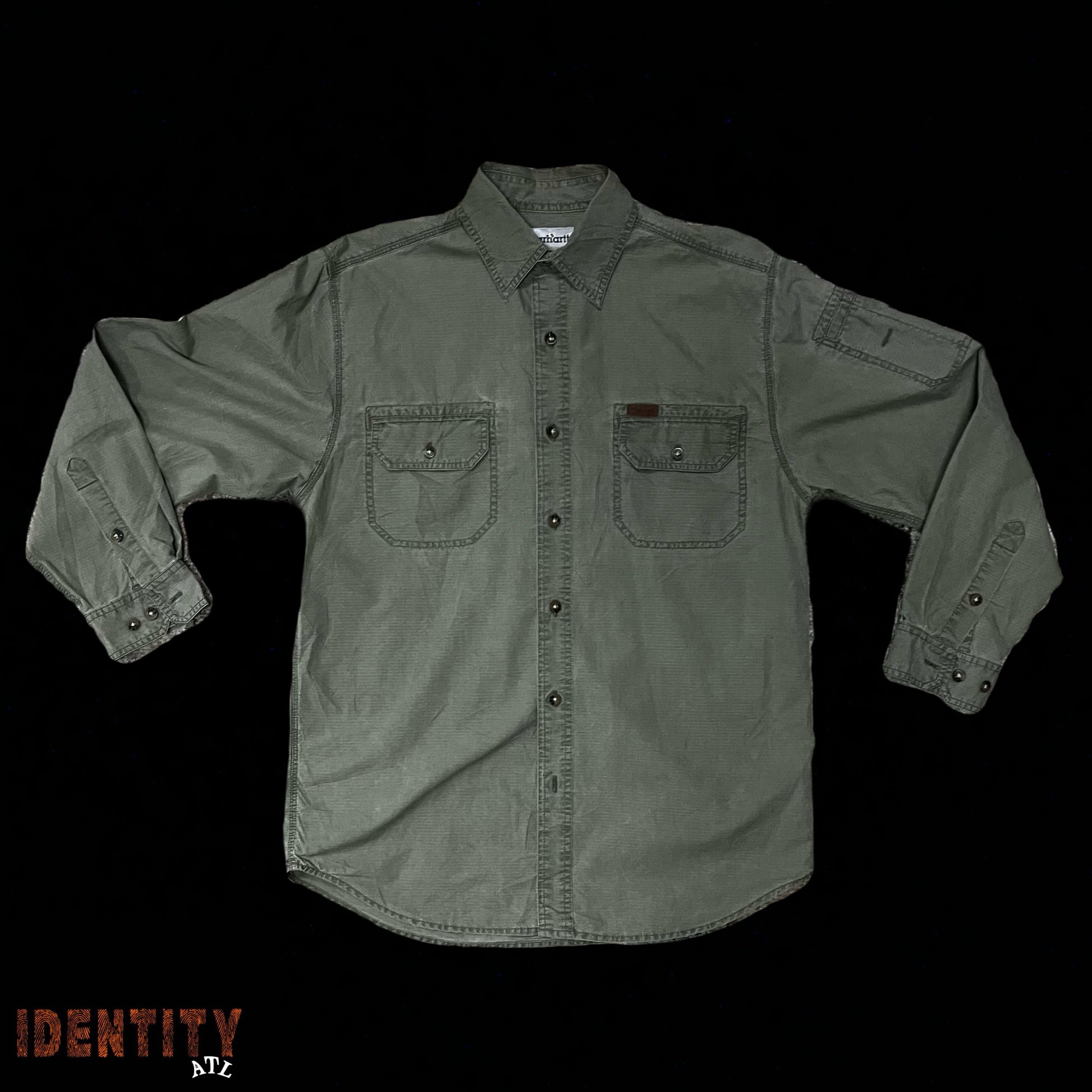 Green Carhartt L/S