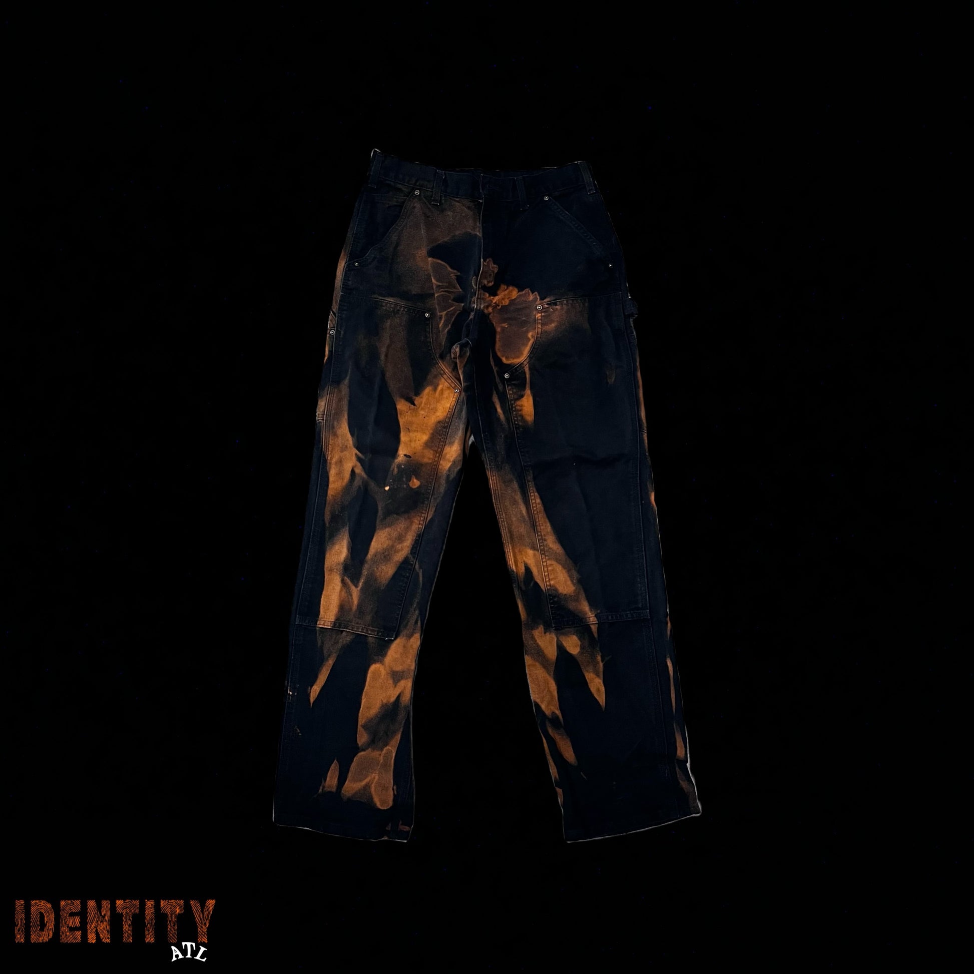 Vintage Carhartt Double Knee Pants Black