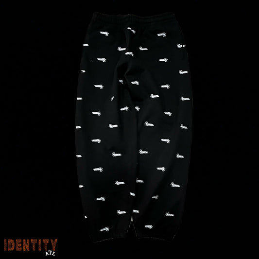 Supreme Repeat Script Sweatpant Black