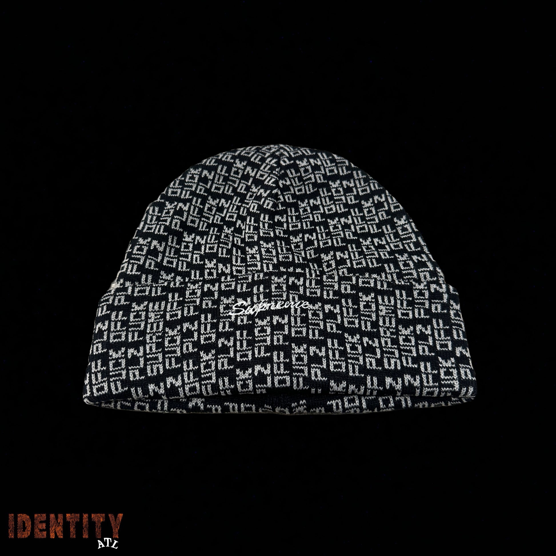 Supreme Fuck Off Beanie Black