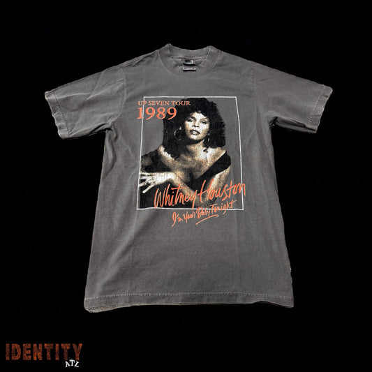 UP7 Whitney Houston Tee Grey