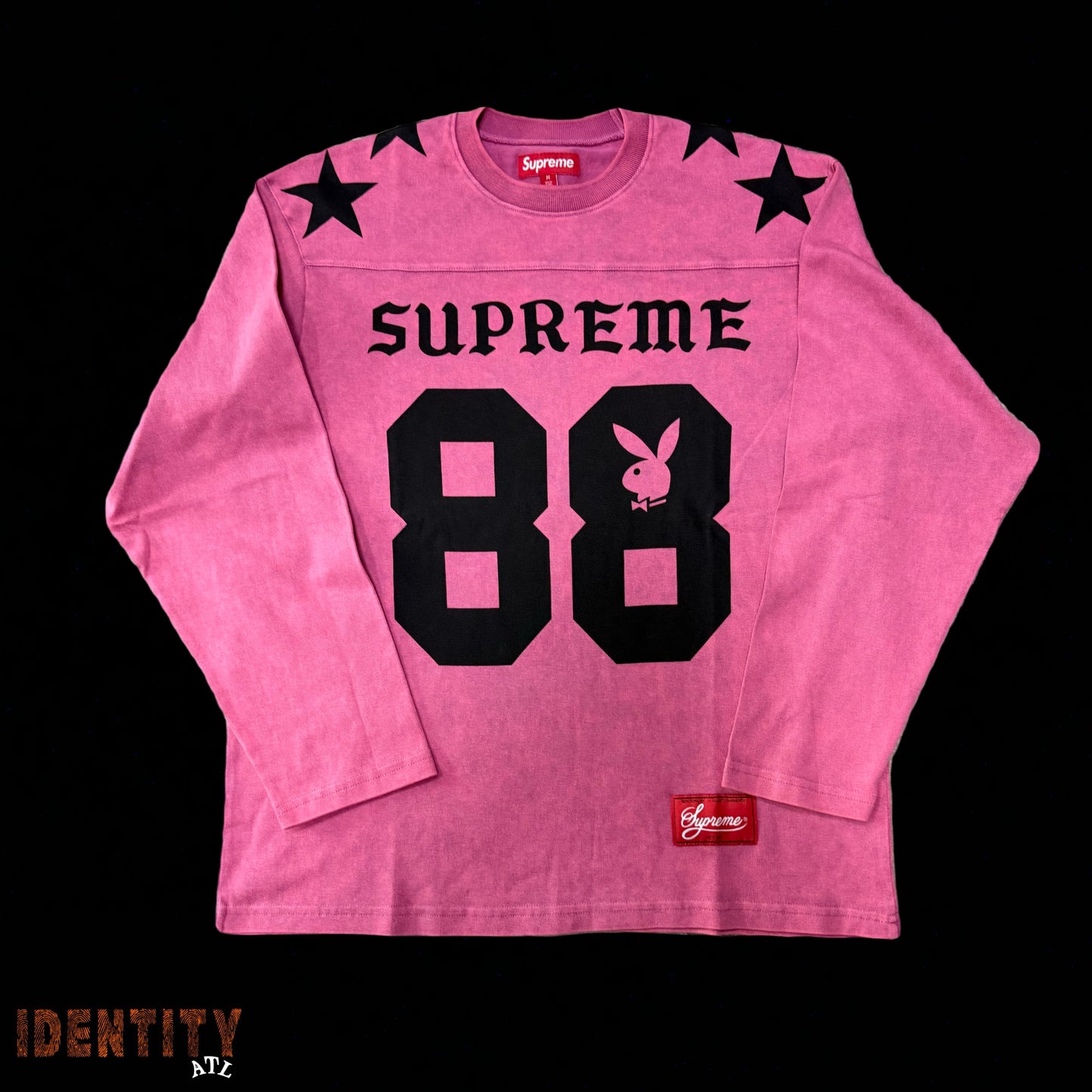 Supreme Playboy L/S Football Top Pink