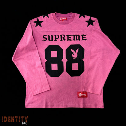 Supreme Playboy L/S Football Top Pink
