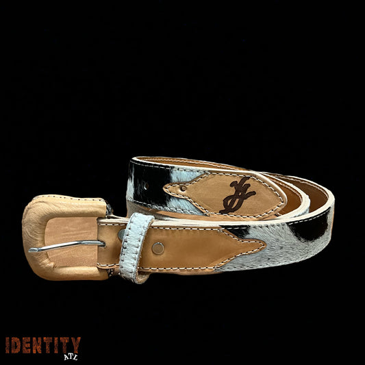 YKWYK Barnyard Cowhide Belt